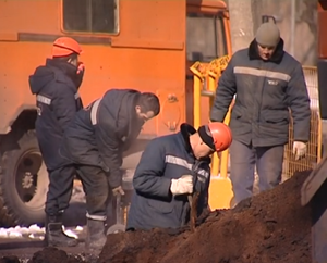 В г. Костроме ликвидирована авария  на тепловых сетях