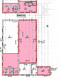 Нежилые помещения №№ 1-3, частично 4, 5, 8 на 1 этаже и  на 2 этаже № 1-6 в здании депо (лит. 30) 